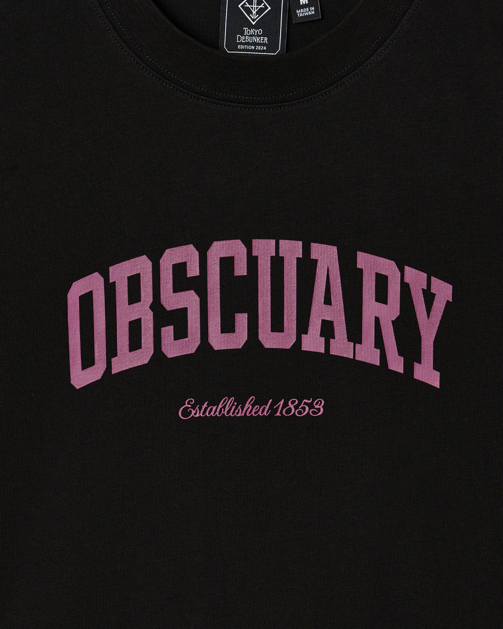 OBSCUARYバーシティTシャツTD × DB VY0