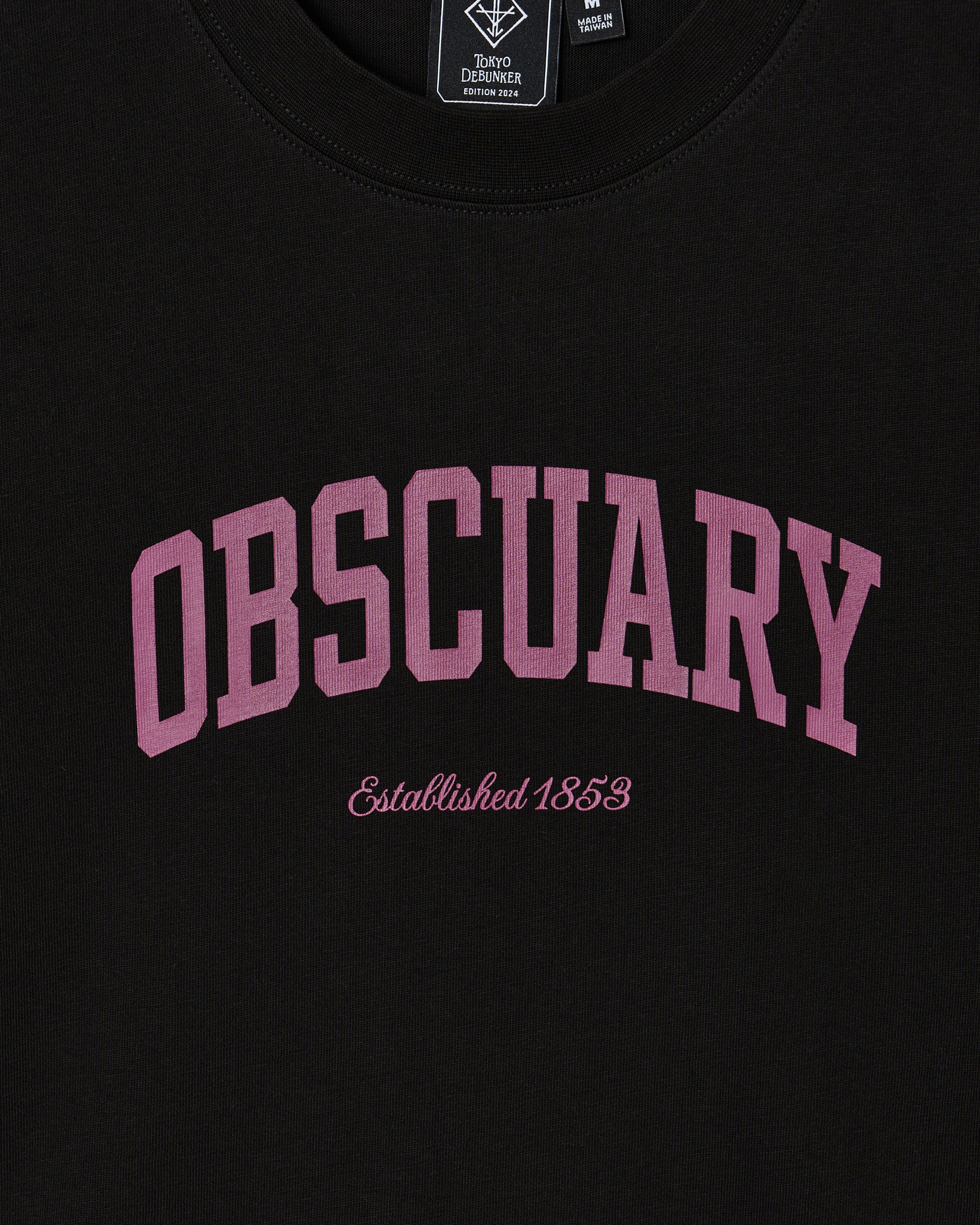 OBSCUARYバーシティTシャツTD × DB VY0