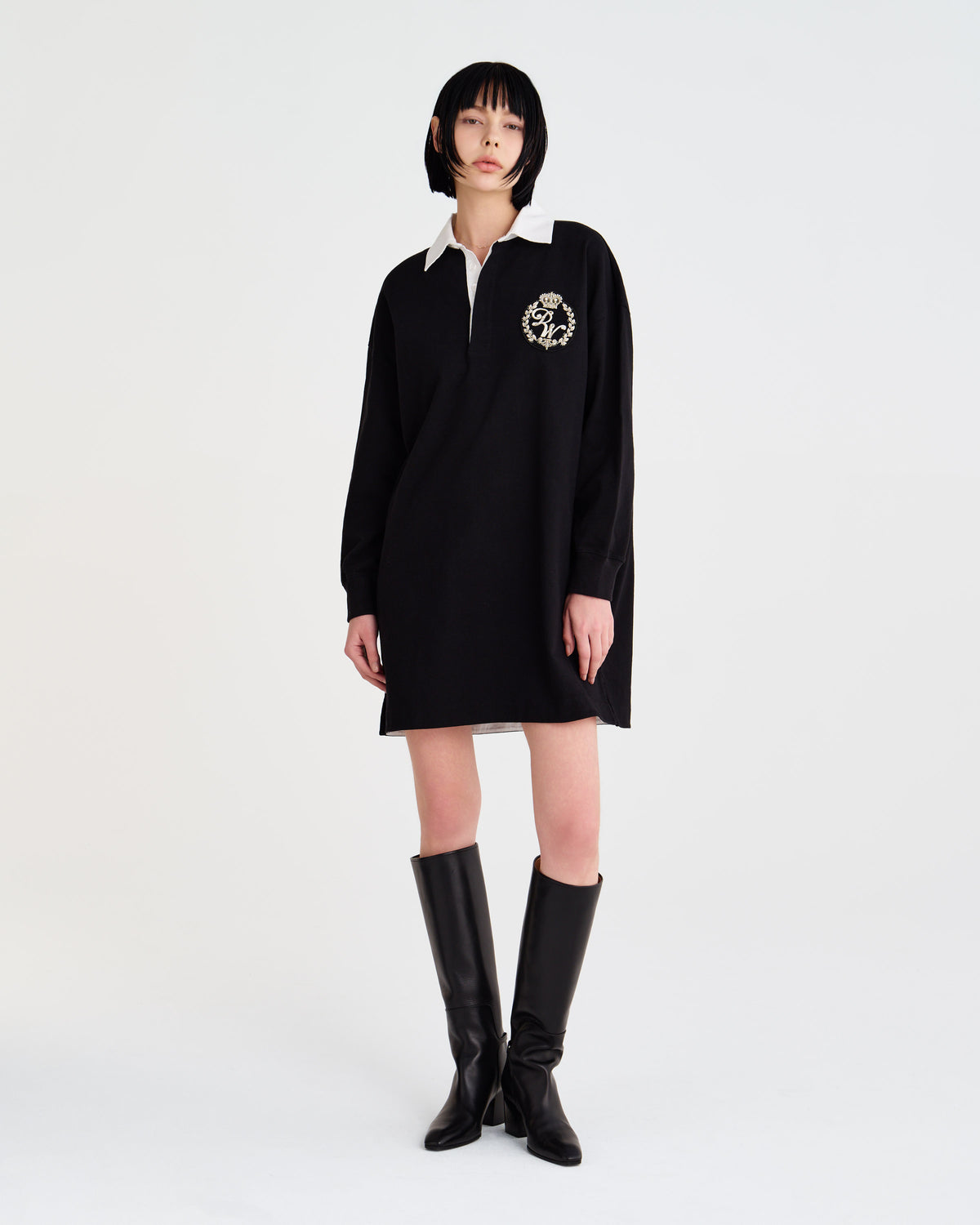 DW Crest Polo Dress TD x DB VY1