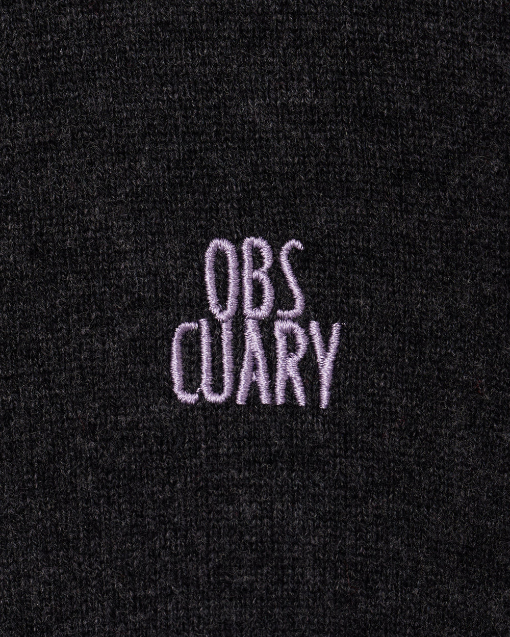 OBSCUARYニットカーディガンTD × DB VY1