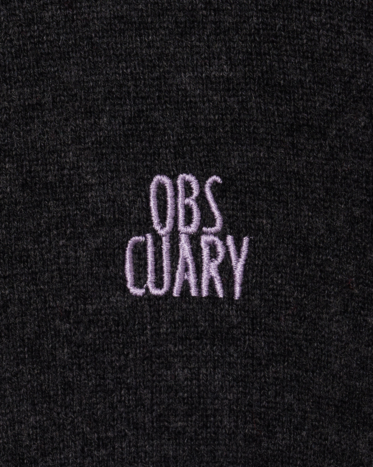 OBSCUARYニットカーディガンTD × DB VY1