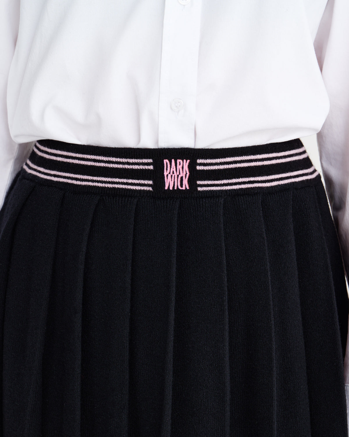 Pleated Knit Skirt TD x DB VY1