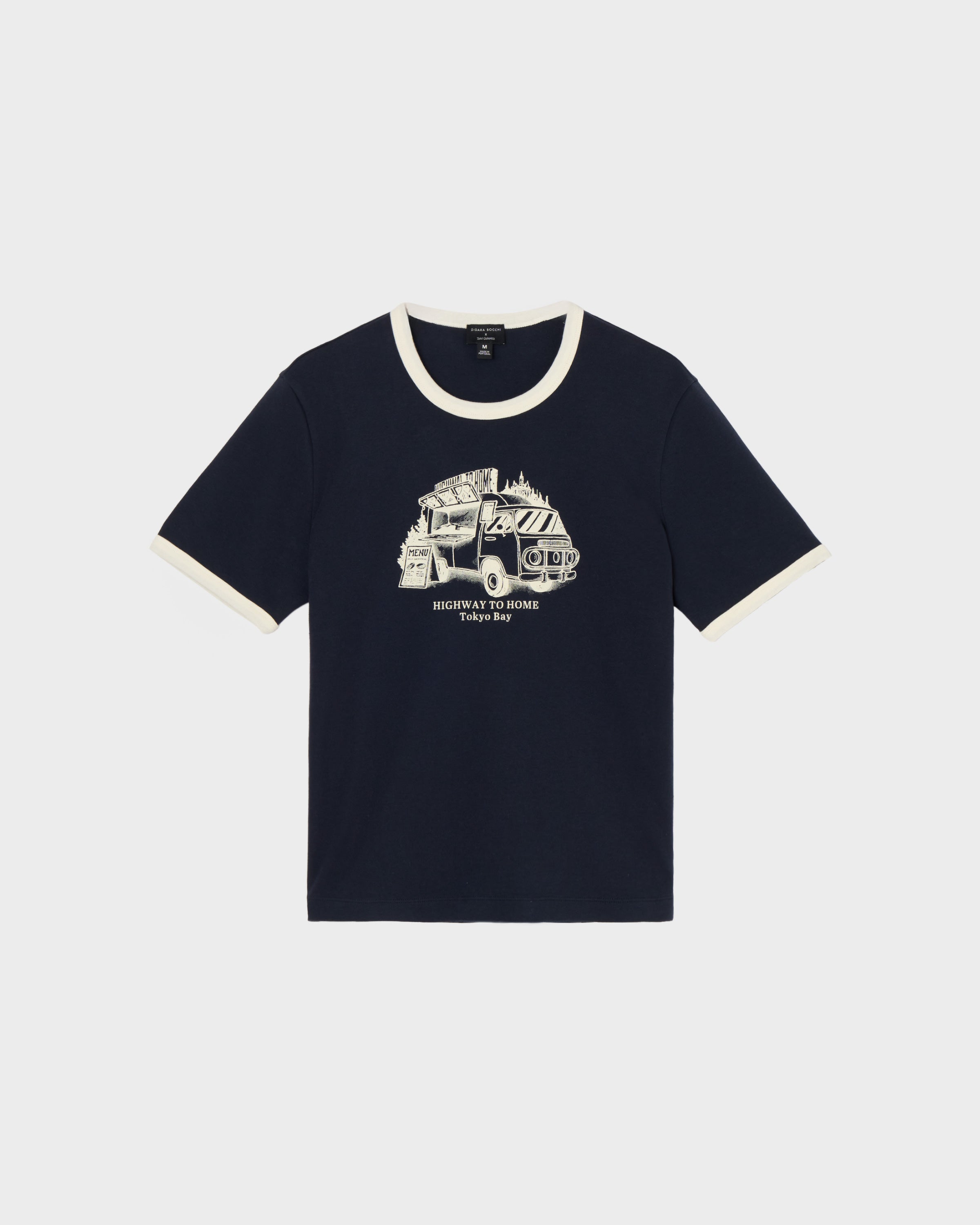 グラフィックリンガーTシャツTD × DB HH1 | DIDARA BOCCHI