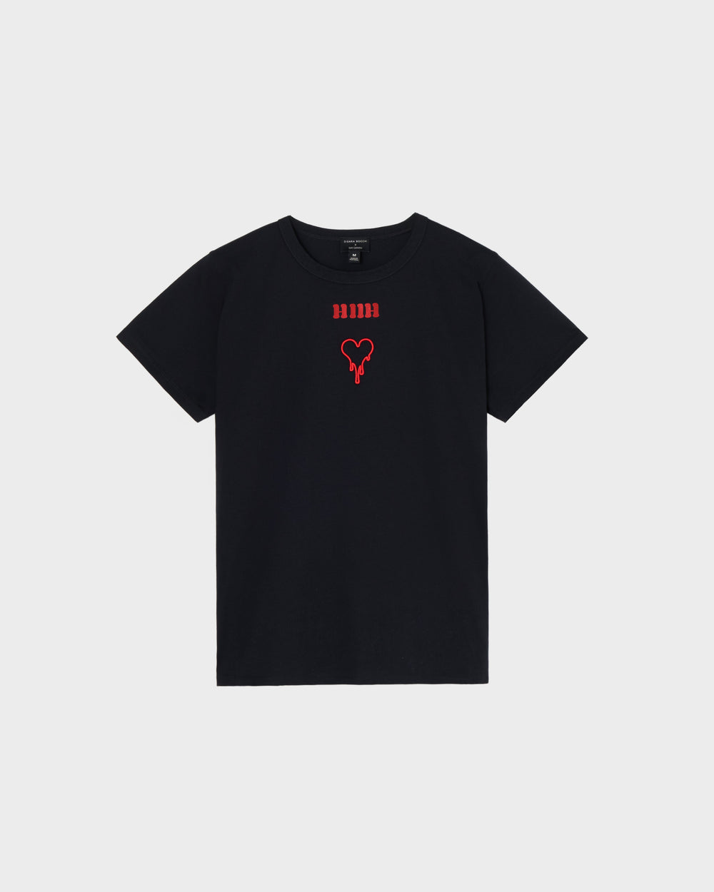 エンブロイダリーコットンTシャツTD × DB HH1