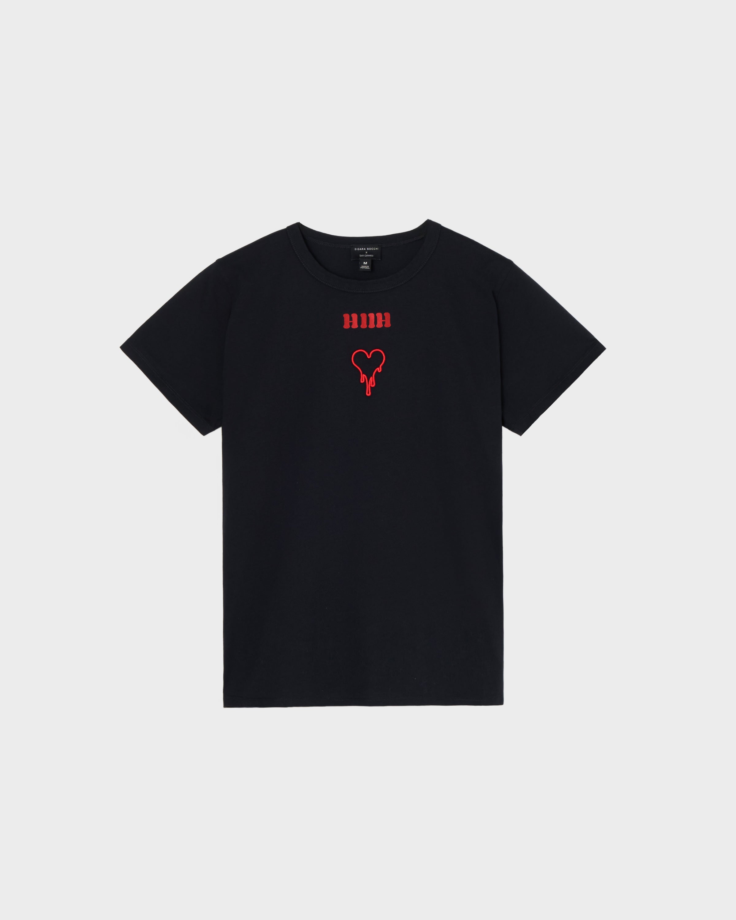 エンブロイダリーコットンTシャツTD × DB HH1