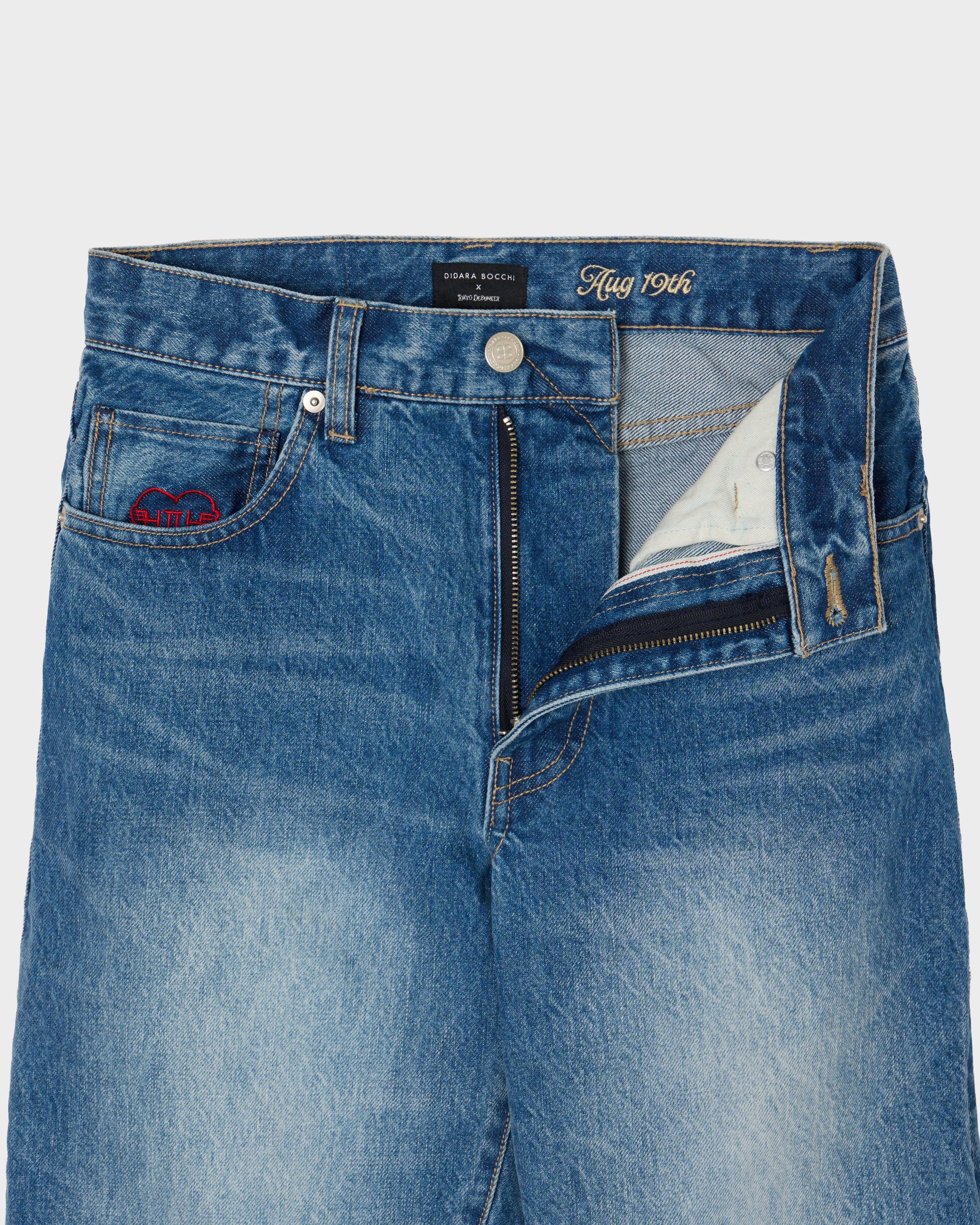 エンブロイダリーデニムパンツTD × DB HH1 | DIDARA BOCCHI