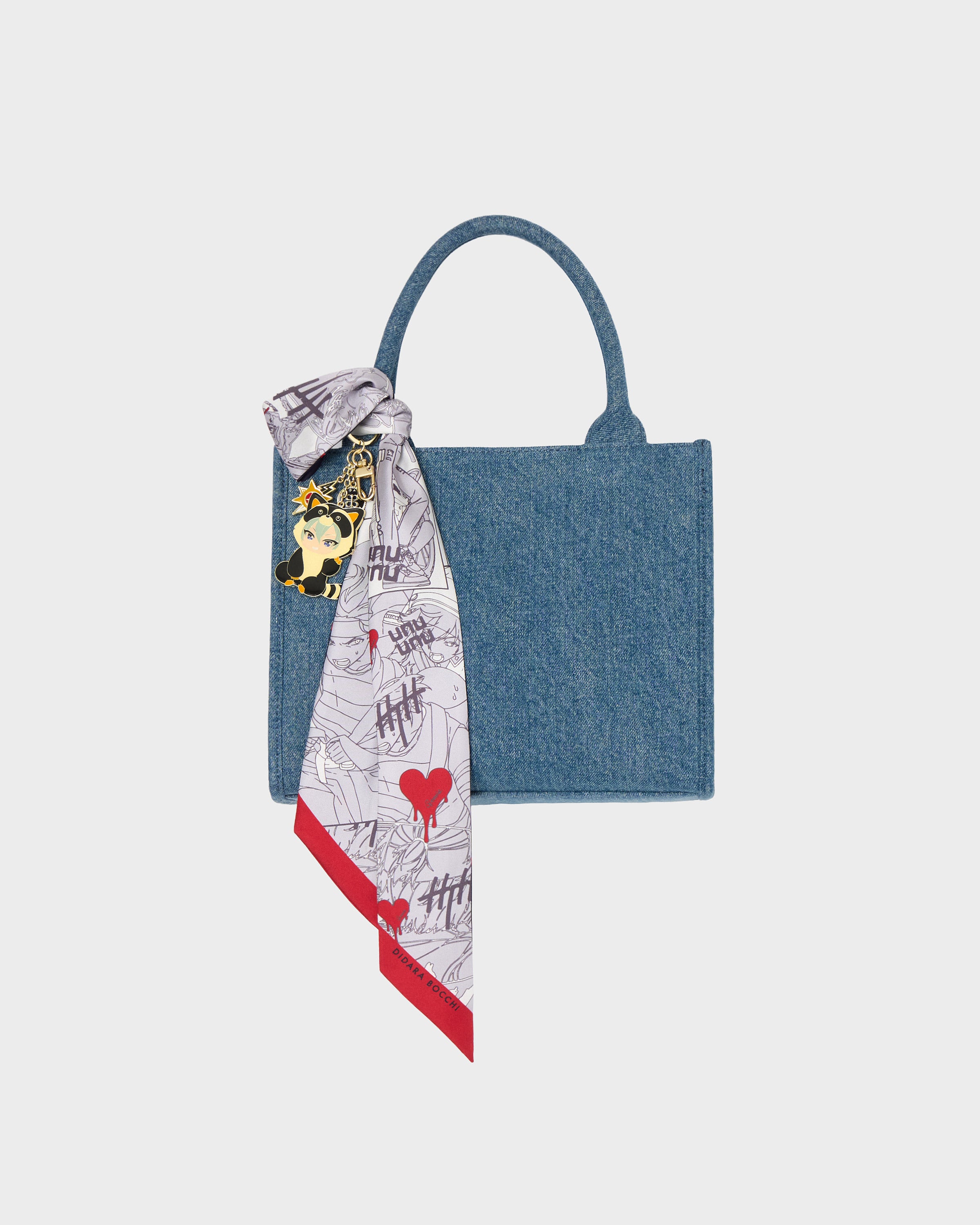 プリントシルクツイルスカーフ TD × DB HH1