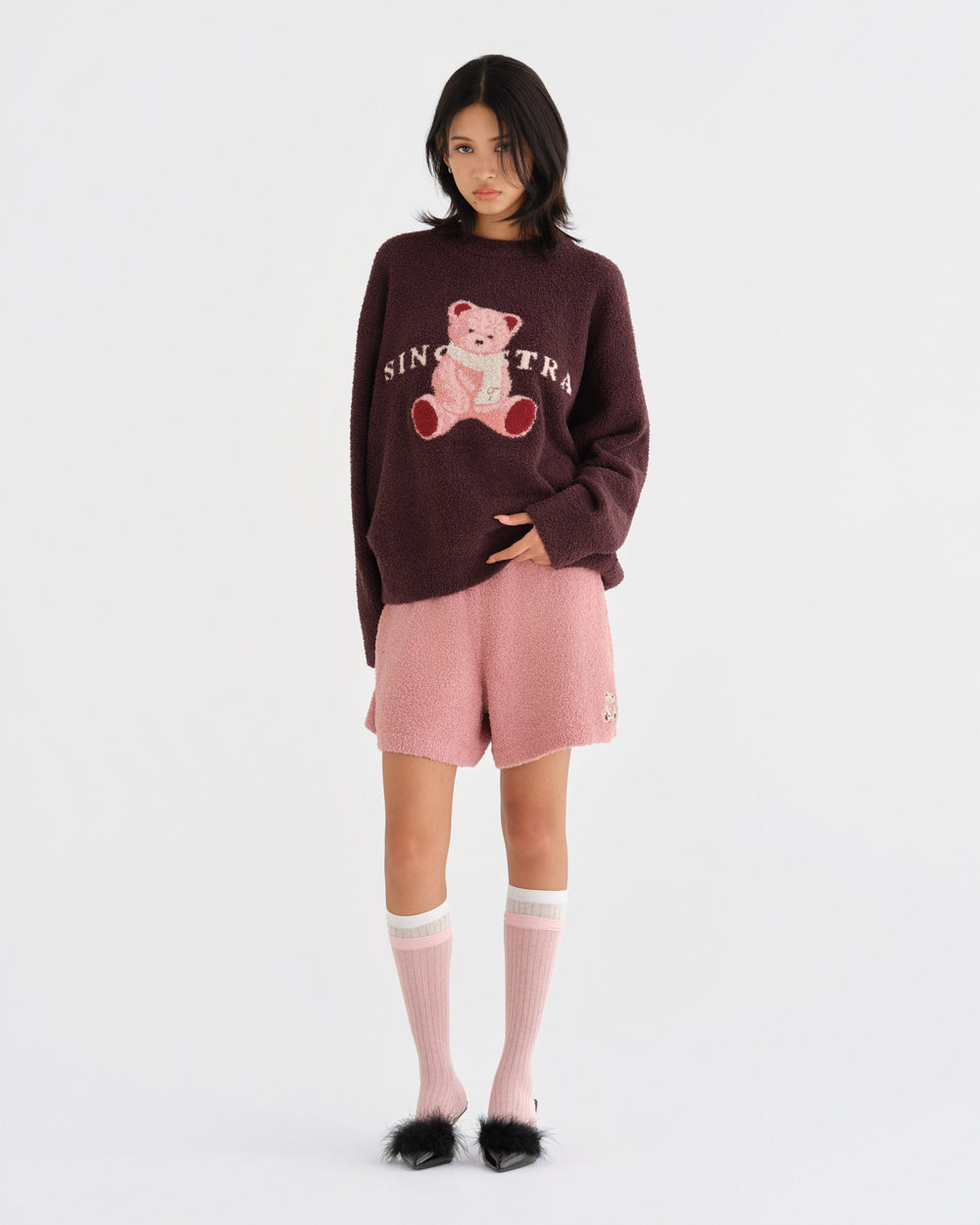 シノストラニットショーツTD × DB RW1